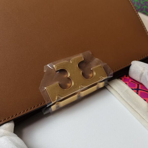 Tory Burch Eleanor Spazzolato Satchel Bag - Picture 11 of 13